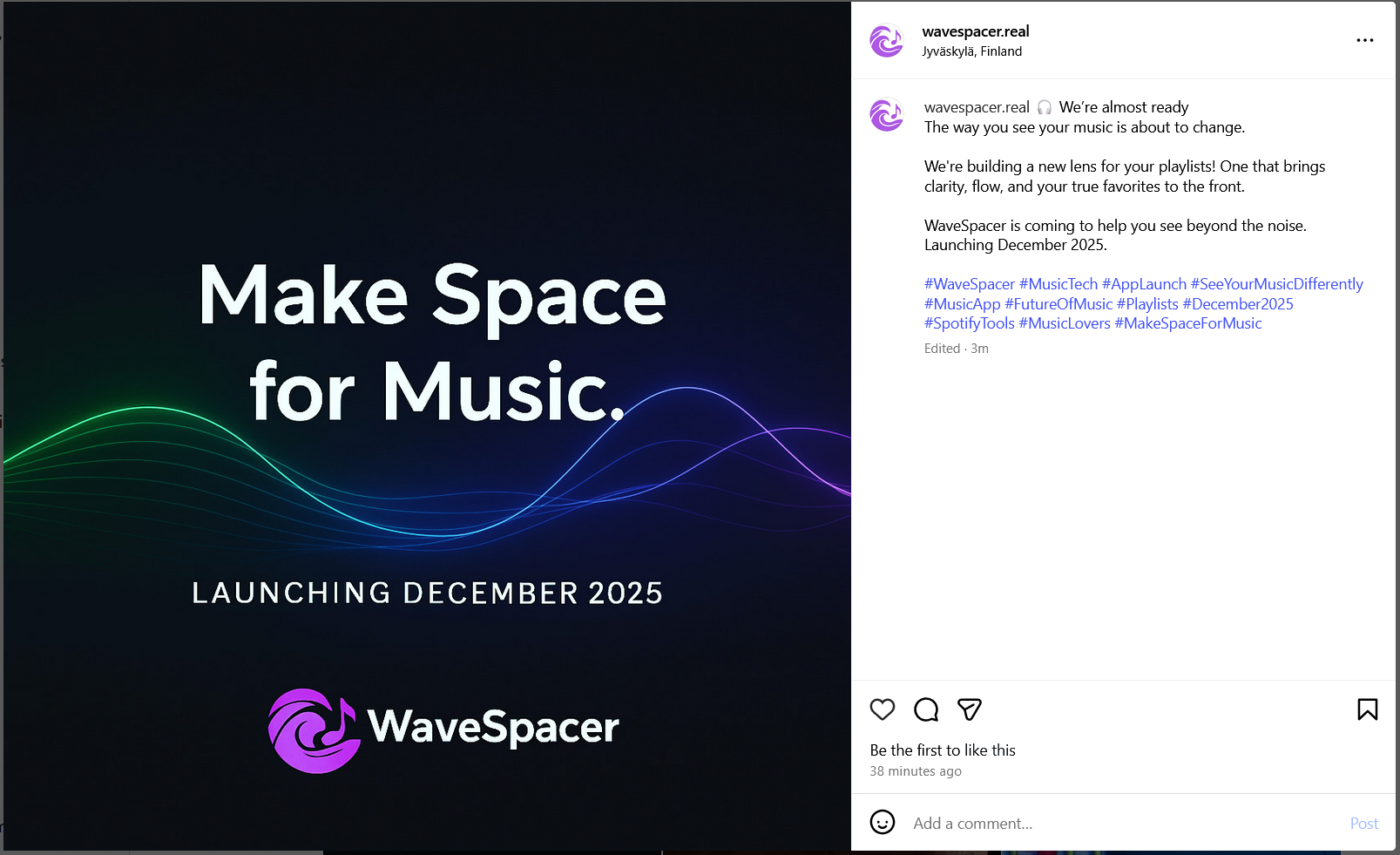 Ensimmäinen postaus